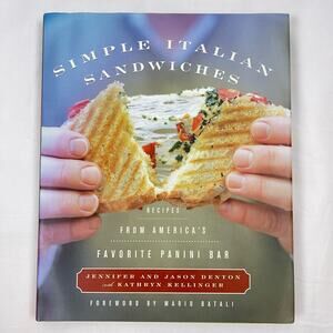 Simple Italian Sandwiches Cookbook Recipe Panini Antipasti Bruschetta Tramezzino
